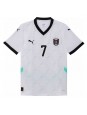 Österrike Marko Arnautovic #7 Replika Borta Kläder EM 2024 Kortärmad